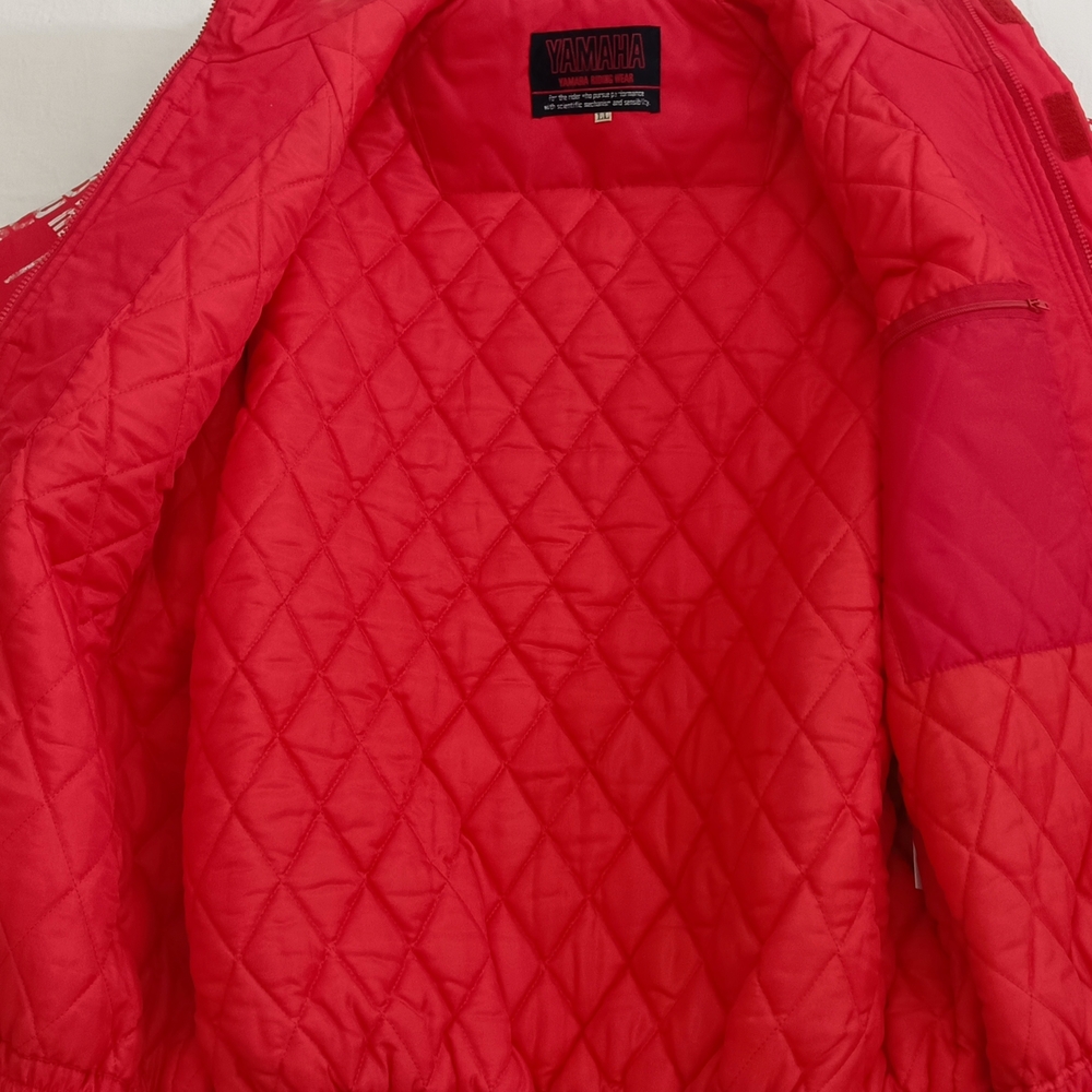 Yamaha Red and White Racing Jacket - Picture 5 of 7